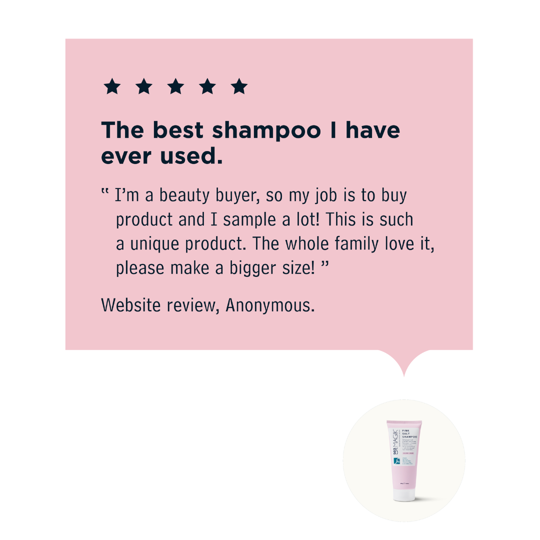 Sea Magik - Pink Salt Clarifying Shampoo and Conditioner (200g + 300ml)
