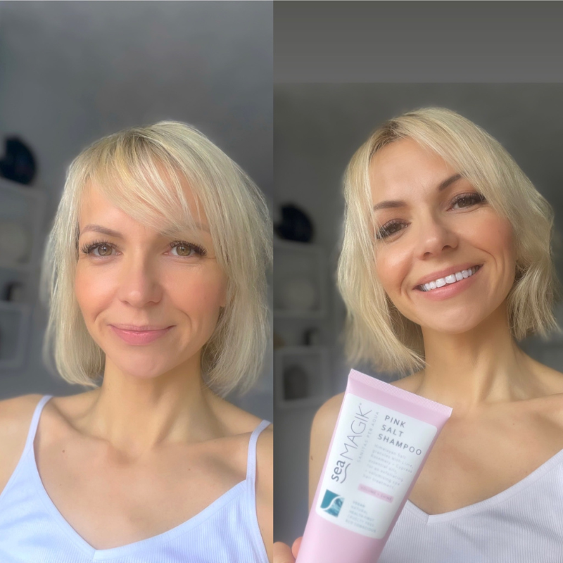 Sea Magik - Pink Salt Clarifying Shampoo and Conditioner (200g + 300ml)